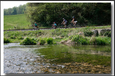 Fahrradtour zum Uracher Wasserfall