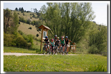 Fahrradtour zur Stadt Münsingen